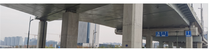 The instrumented viaduct in service